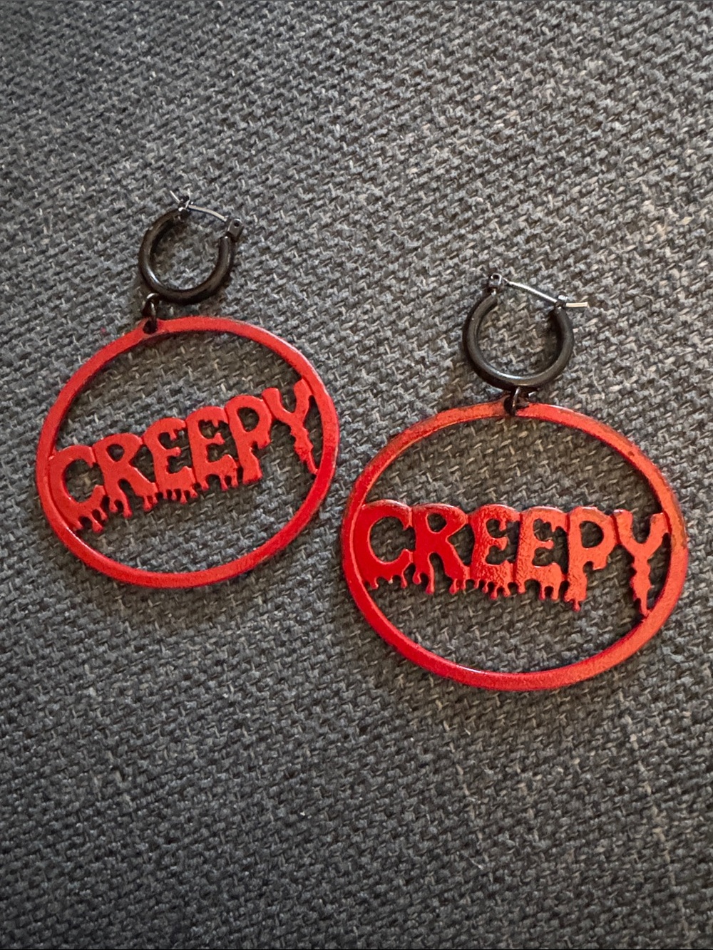 Creepy Earrings